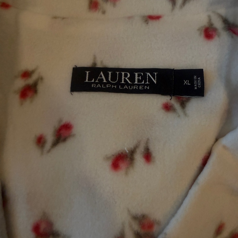 Ralph Lauren Fleece Pajama Set - Picture 3 of 4